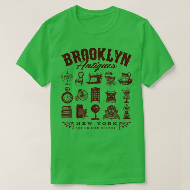 Brooklyn Antiques T Shirt (Design framsida)