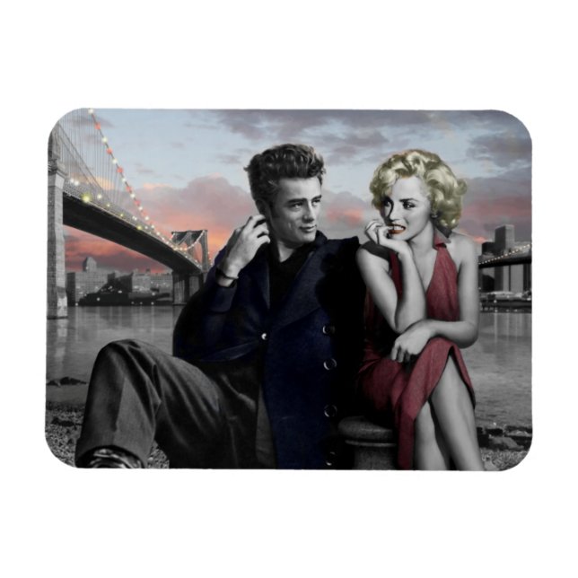 Brooklyn B&W Magnet (Horisontell)
