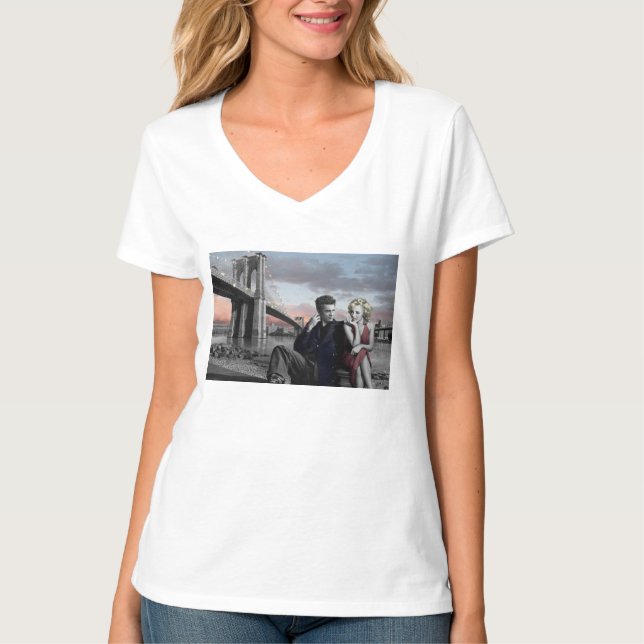 Brooklyn B&W T-shirt (Framsida)