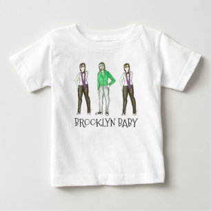 Brooklyn Baby NYC Williamsburg Hipster New York Tee