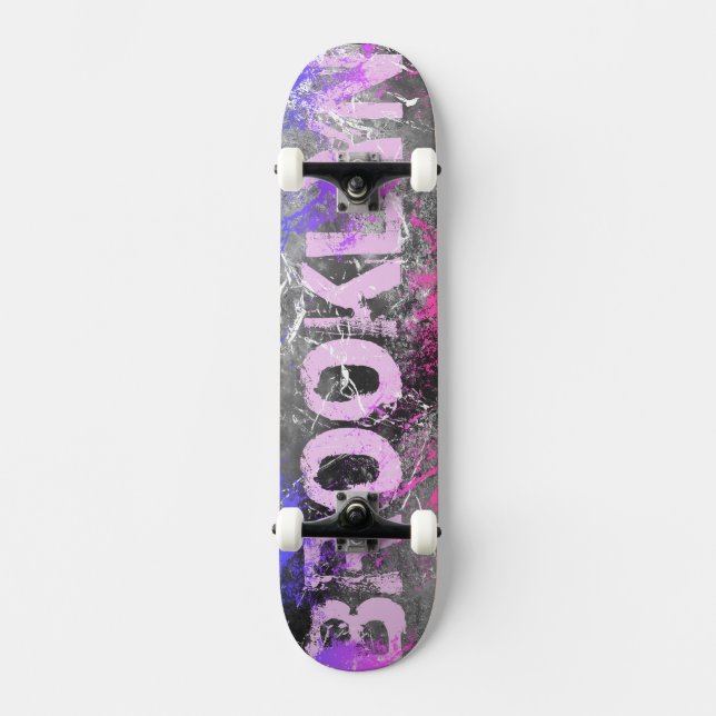 Brooklyn Backstreet Mini Skateboard Bräda 18,5 Cm (Framsida)