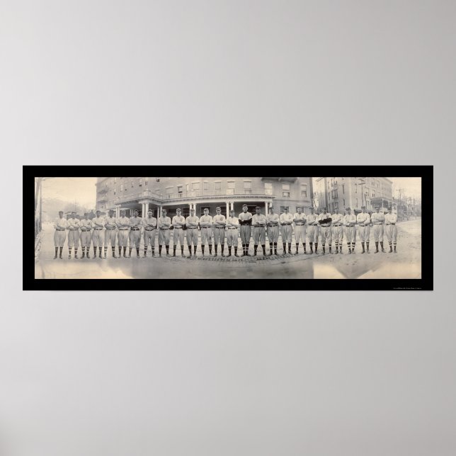 Brooklyn Baseball NY Photo 1911 Poster (Framsidan)