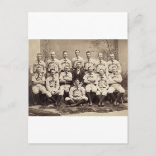 Brooklyn Baseball Team, 1889 Vykort