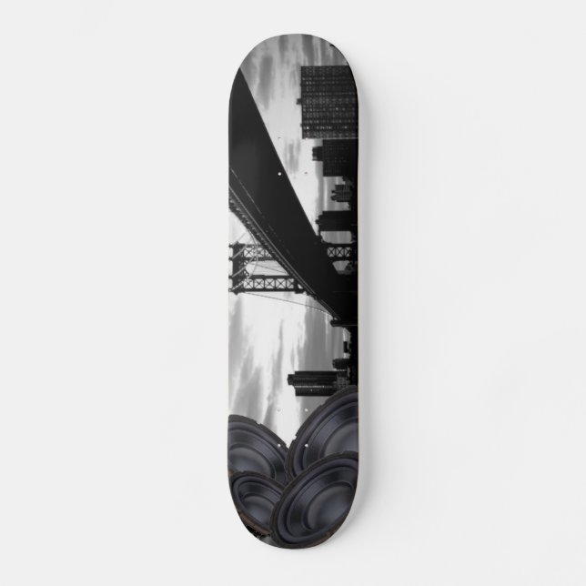 brooklyn beatz skateboard bräda 19,5 cm (Framsida)