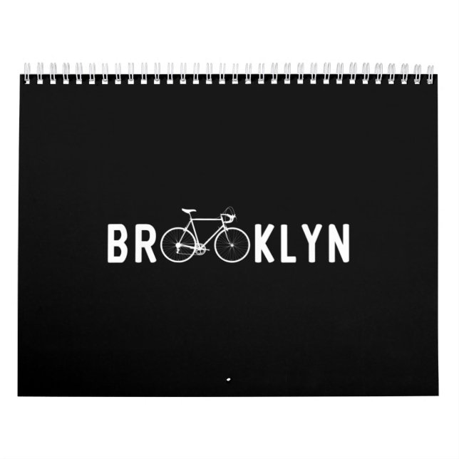 Brooklyn Bicycle Cycling Kalender (Omslag)
