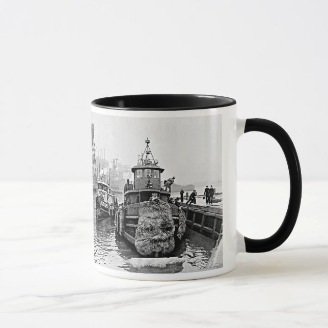 Brooklyn bogserbåtar mugg (Höger)
