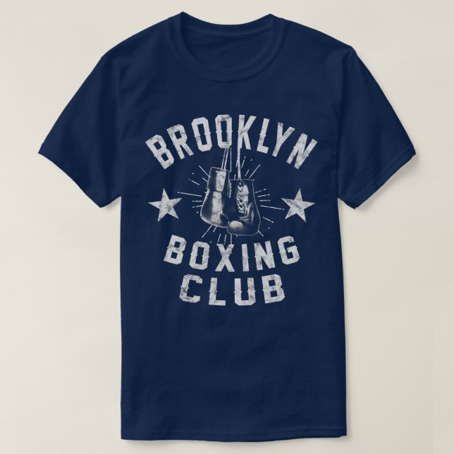 Brooklyn Boxing Klubb vintage - nödlidande Boxer T Shirt (Design framsida)