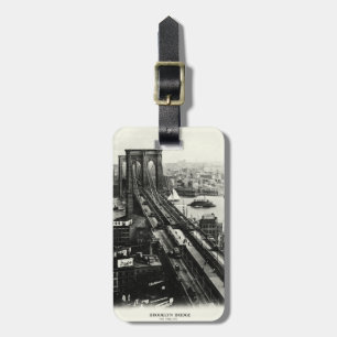 Brooklyn Bridge 1900 Bagagebricka