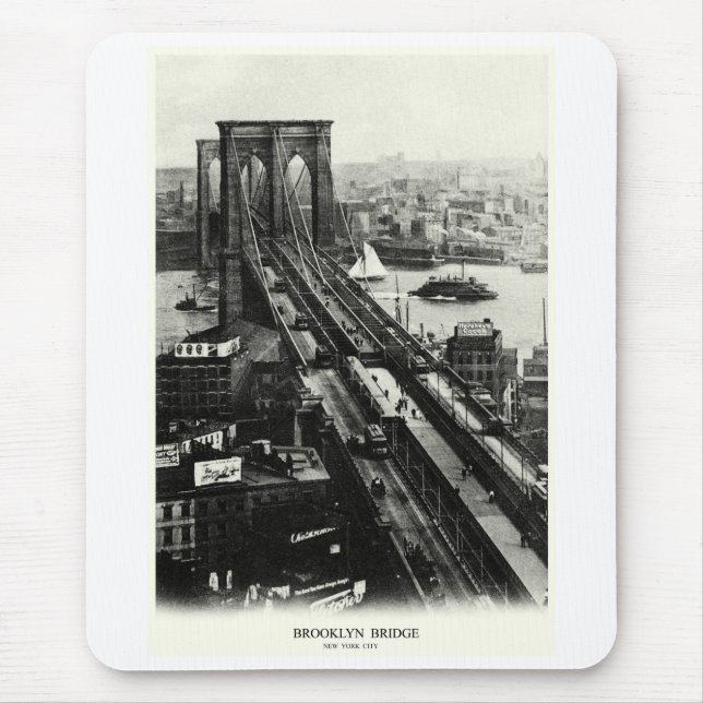 Brooklyn Bridge 1900 Musmatta (Framsidan)