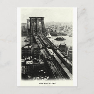 Brooklyn Bridge 1900 Vykort