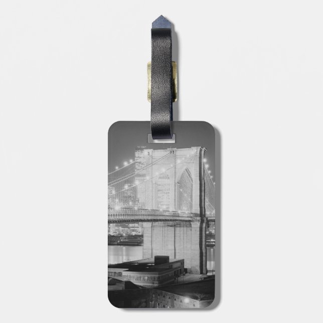 Brooklyn Bridge, 1982 Bagagebricka (Baksidan Lodrät)