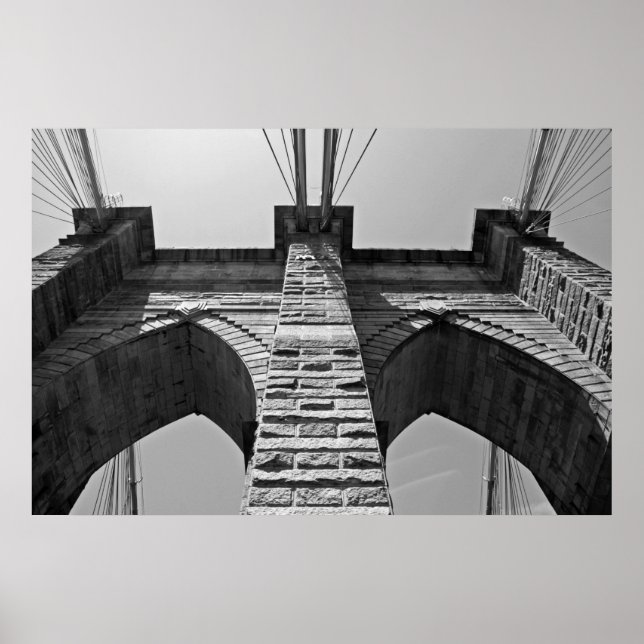 Brooklyn Bridge 2009-06-01-170-A Poster (Framsidan)