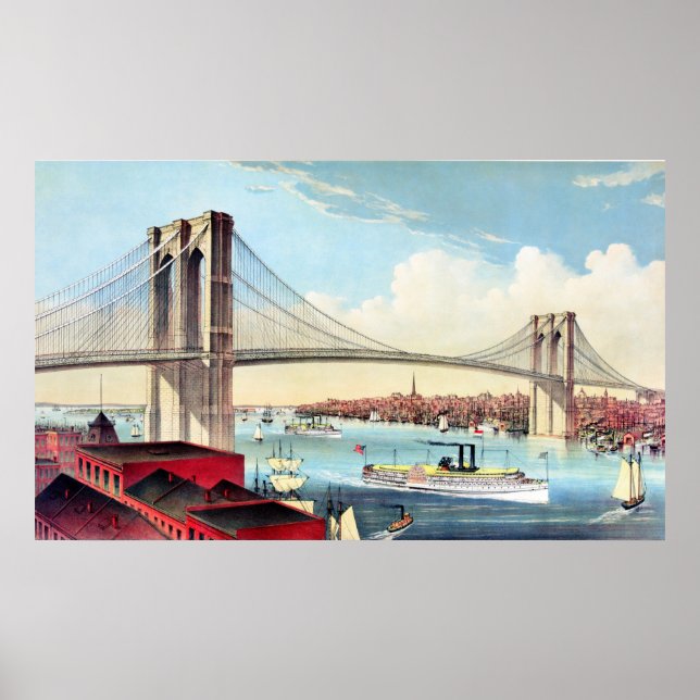 Brooklyn Bridge 2 Poster (Framsidan)