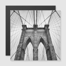 Brooklyn Bridge Arkitektonisk Närbild