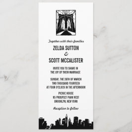 Brooklyn Bridge | Bröllopsinbjudan Inbjudningar