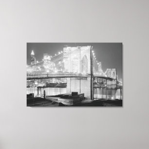 Brooklyn-bridge Canvastryck