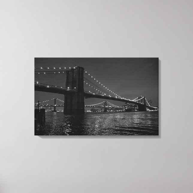 Brooklyn Bridge Canvastryck (Framsida)