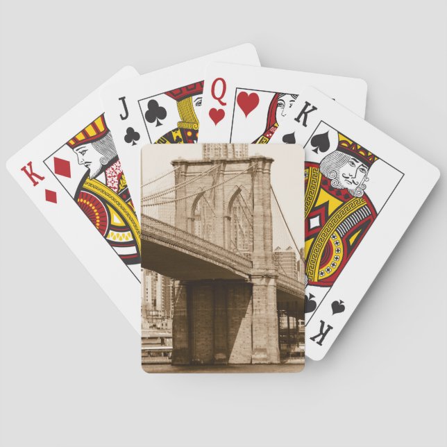 Brooklyn Bridge          Casinokort (Baksidan)