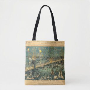 Brooklyn Bridge Grand Open Tote Tygkasse
