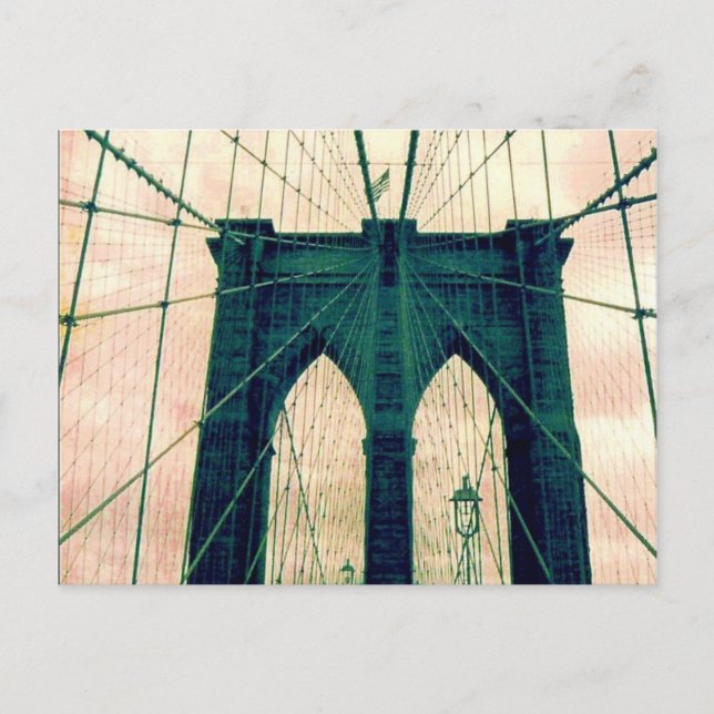 brooklyn bridge horiz vykort (Framsida)