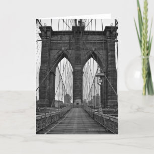 Brooklyn Bridge i New York City Kort