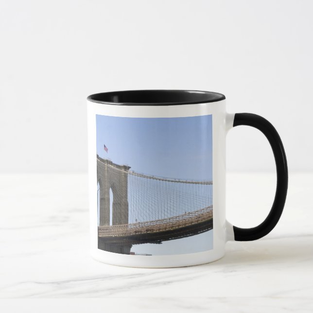 Brooklyn Bridge i New York City, New 2 Mugg (Höger)