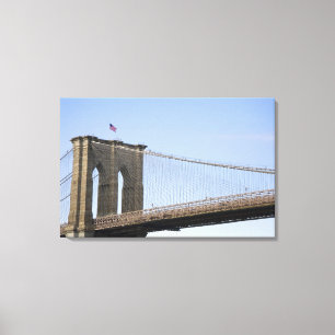 Brooklyn Bridge i New York City, New Canvastryck