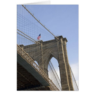 Brooklyn Bridge i New York City, New Hälsningskort