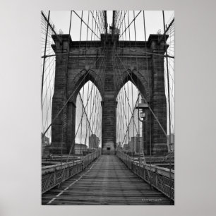 Brooklyn Bridge i New York City Poster