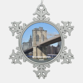 Brooklyn Bridge jul Ornament