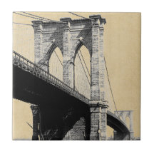 Brooklyn Bridge Landmark New York 1896