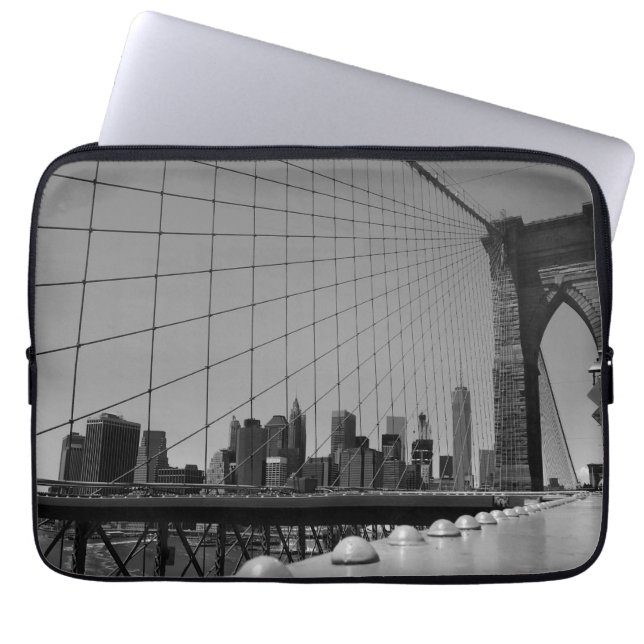 Brooklyn bridge laptop fodral (Framsidan)
