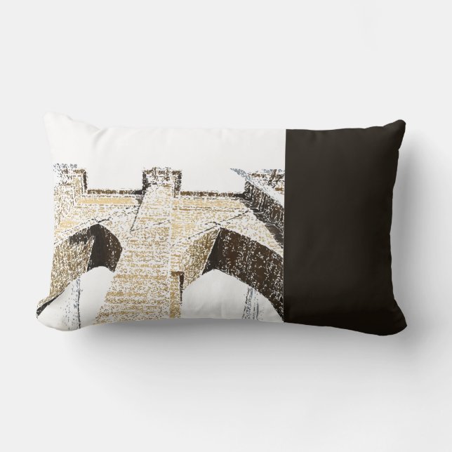 Brooklyn Bridge Lumbar Pillow Lumbarkudde (Framsida)