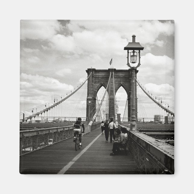 Brooklyn Bridge Magnet (Framsidan)