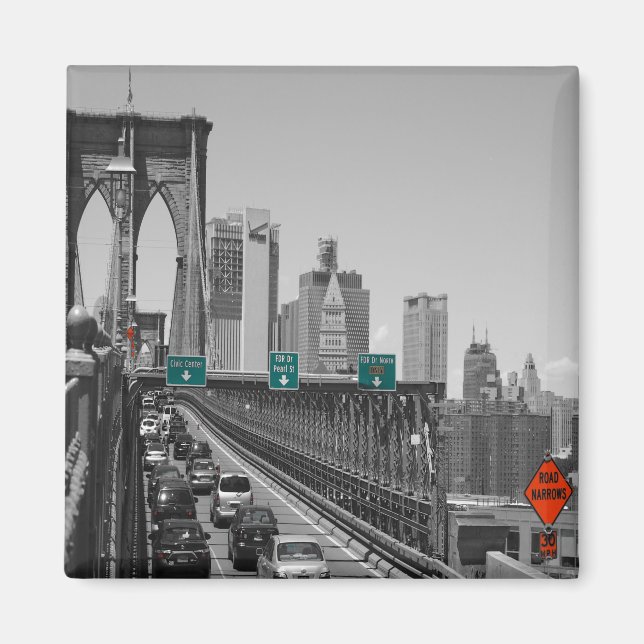 Brooklyn bridge magnet (Framsidan)