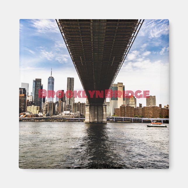 Brooklyn Bridge Magnet (Framsidan)