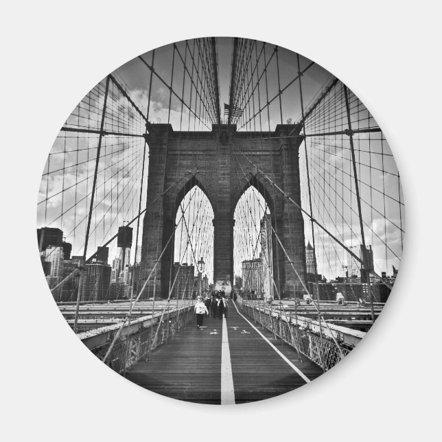 Brooklyn Bridge Magnet (Framsidan)
