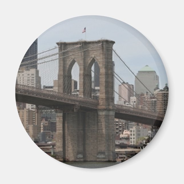 Brooklyn Bridge Magnet (Framsidan)