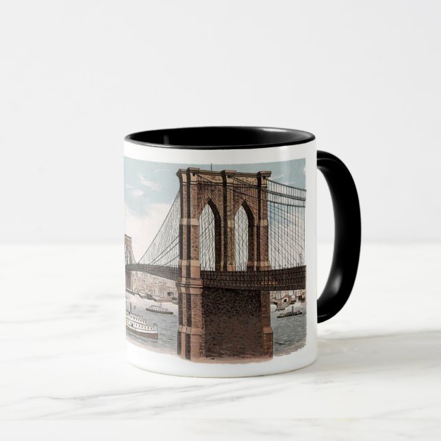 Brooklyn Bridge mugg (Framsida höger)
