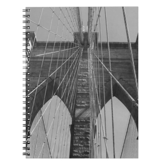 Brooklyn Bridge New York City Anteckningsbok (Framsidan)