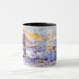 Brooklyn Bridge (New York City) (av John Marin) Mugg