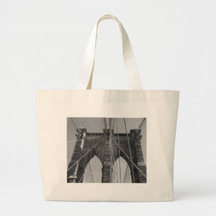 Brooklyn Bridge New York City Jumbo Tygkasse