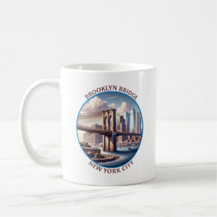 Brooklyn Bridge New York City Kaffemugg