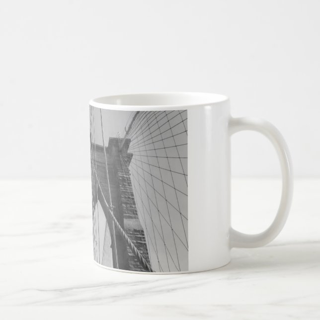 Brooklyn Bridge New York City Kaffemugg (Höger)
