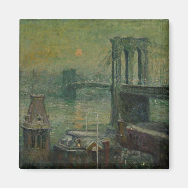 Brooklyn Bridge (New York City Landmark) (NYC) Magnet (Framsidan)