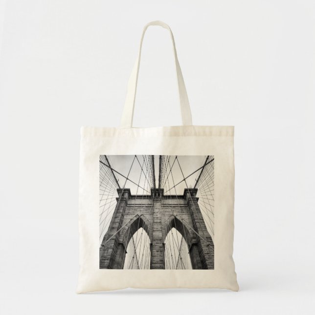 Brooklyn Bridge New-York City Landmark Tygkasse (Framsidan)