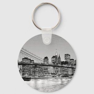 Brooklyn Bridge New York City Nyckelring