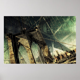 Brooklyn Bridge - New York City Poster