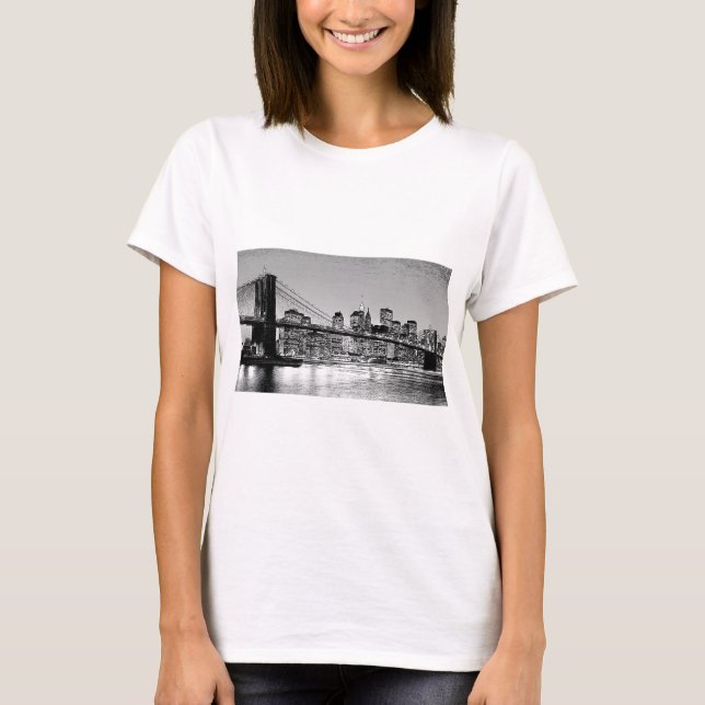 Brooklyn Bridge New York City Tee (Framsida)