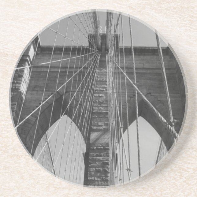 Brooklyn Bridge New York City Underlägg (Framsidan)
